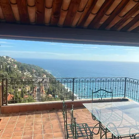 Bastide Vue Mer Proche Monaco Villa Rocabruna